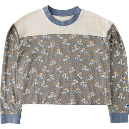 Kavu Francis Long-sleeve Shirt In Blue
