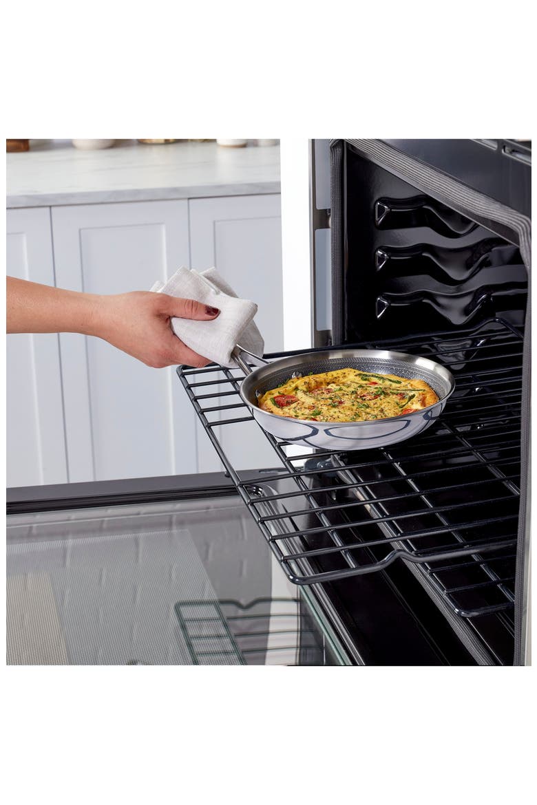 Paradigm 2-Piece Stainless Steel Skillet Set, Alternate, color, STAINLESS STEEL