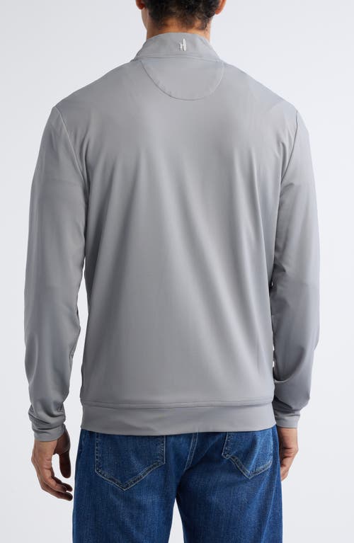 Johnnie-o Motion Performance Quarter Zip In Thunder