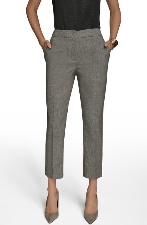 Donna Karan New York Slim Fit Ankle Pants In Gray