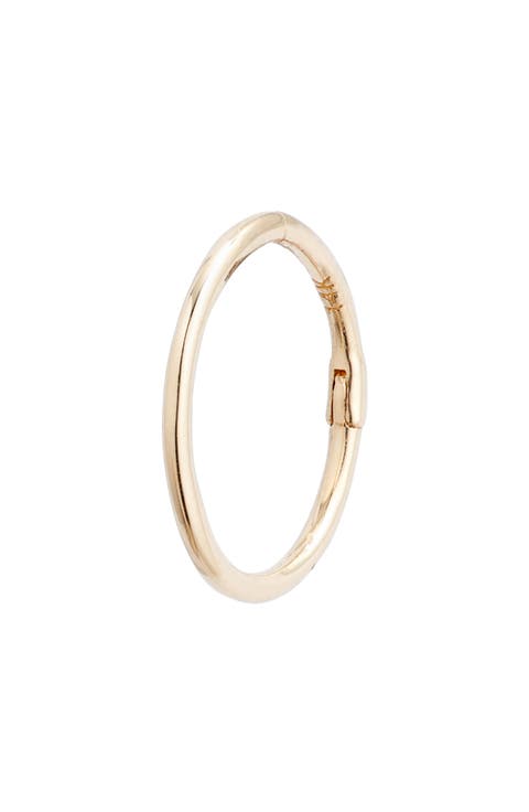 Mel Soldera Single Hoop Earring