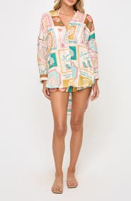 LSPACE Rio Linen Cover-Up Tunic