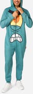 OppoSuits SpongeBob SquarePants™ Plankton Hooded Fleece Costume Jumpsuit