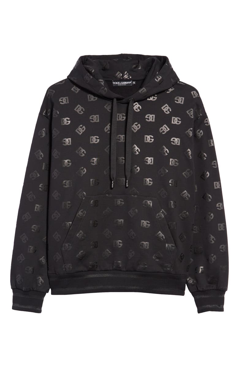Dolce&Gabbana DG Monogram Hoodie, Alternate, color,