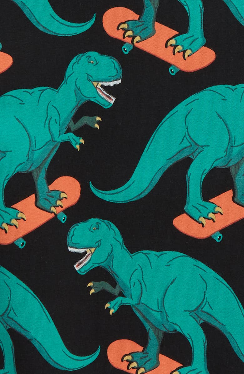 Rock Your Baby Dino Skater Pullover Sweatshirt, Alternate, color, 