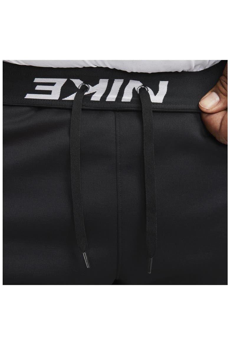 Therma-FIT Sweatpants, Alternate, color, BLACK/ BLACK/ WHITE