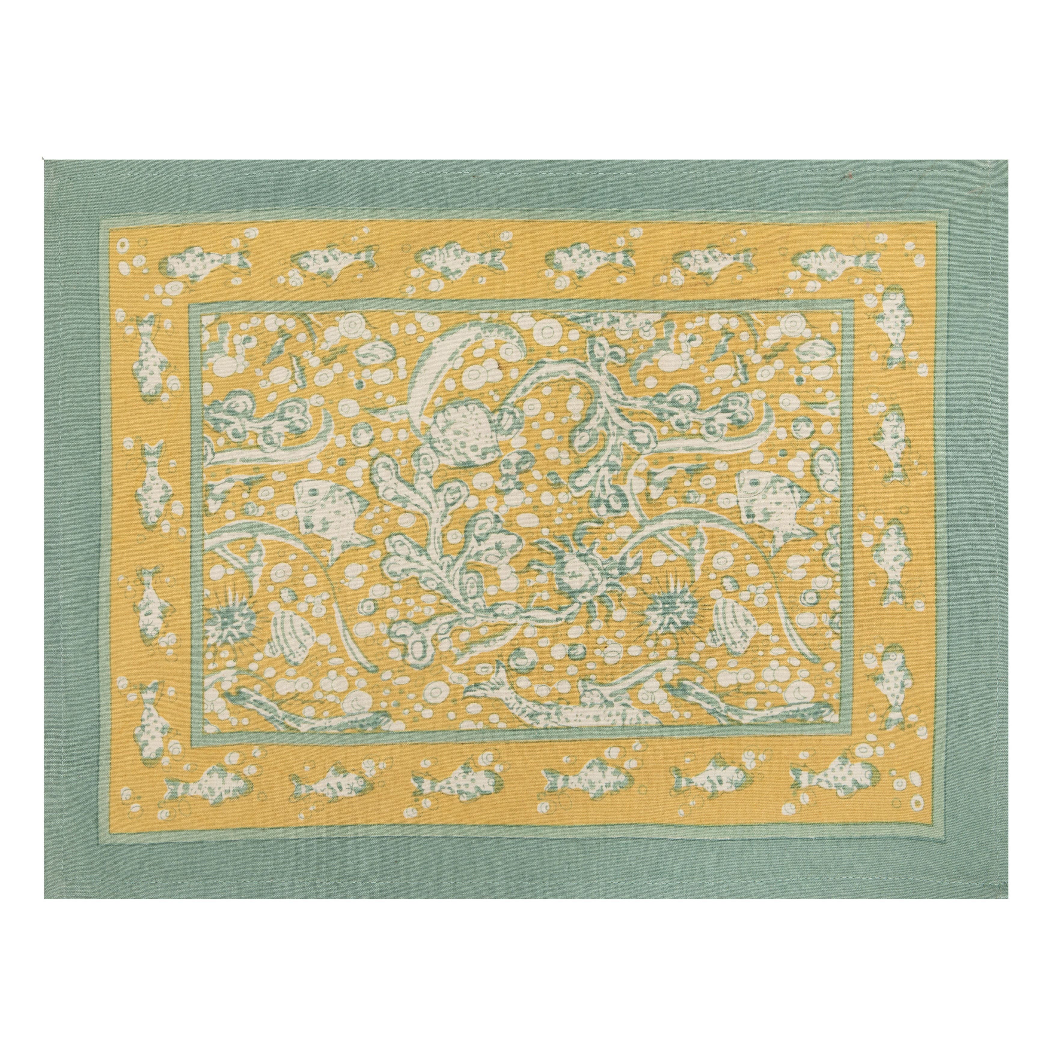 selected Aqua/Citrine 15" x 18"