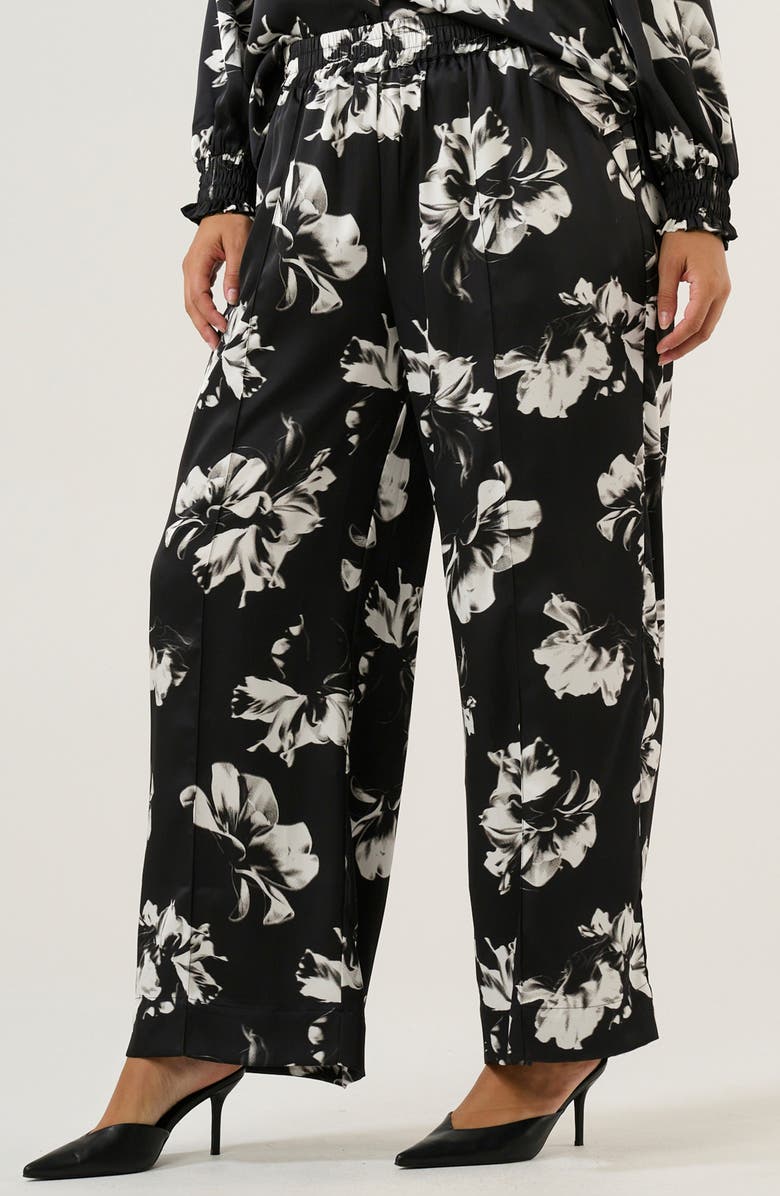 Estelle Gilda Floral Wide Leg Pants, Alternate, color, 