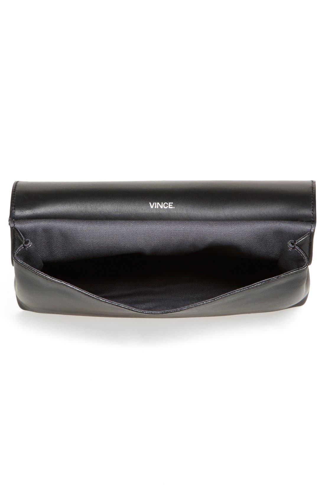 Vince 'Signature Collection - Small' Leather Crossbody Bag, Alternate, color, 