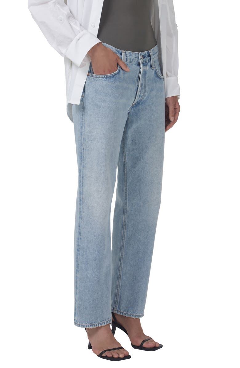 Citizens of Humanity Neve Relaxed Straight Leg Organic Cotton Jeans, Alternate, color, 