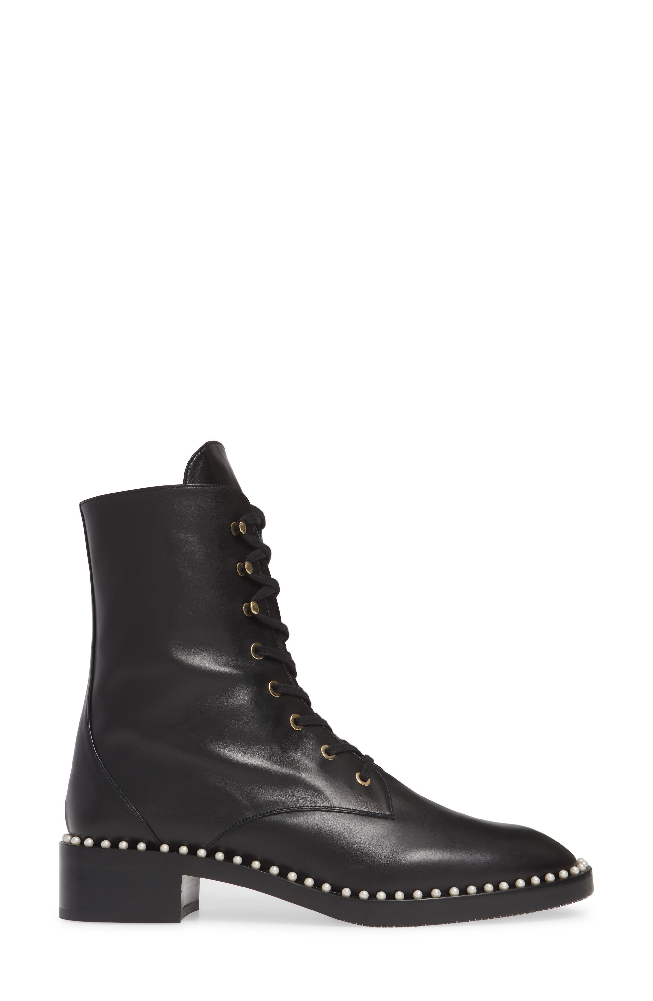 Stuart Weitzman Sondra Combat Boot, Alternate, color, 