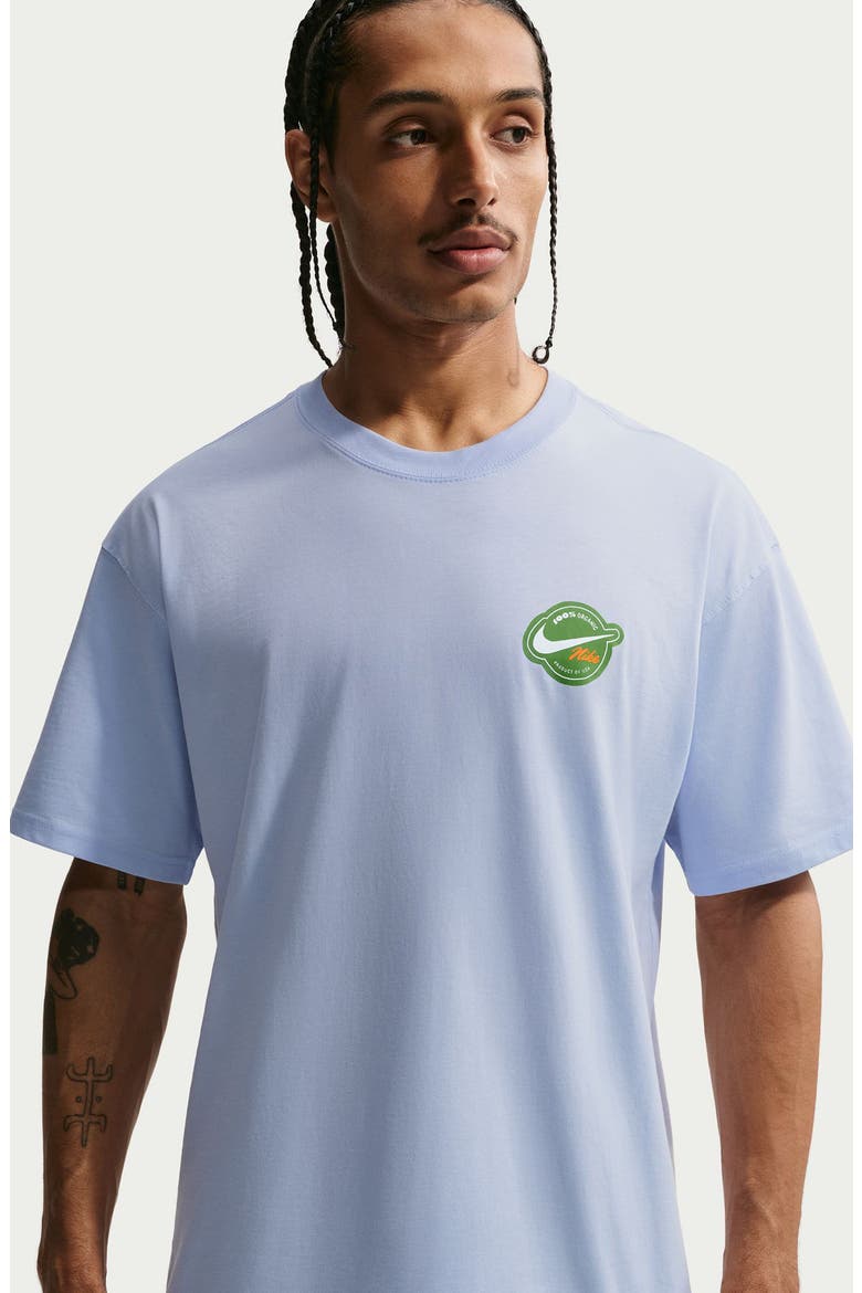Sportswear Graphic Cotton T-shirt, Alternate, color, HYDROGEN BLUE