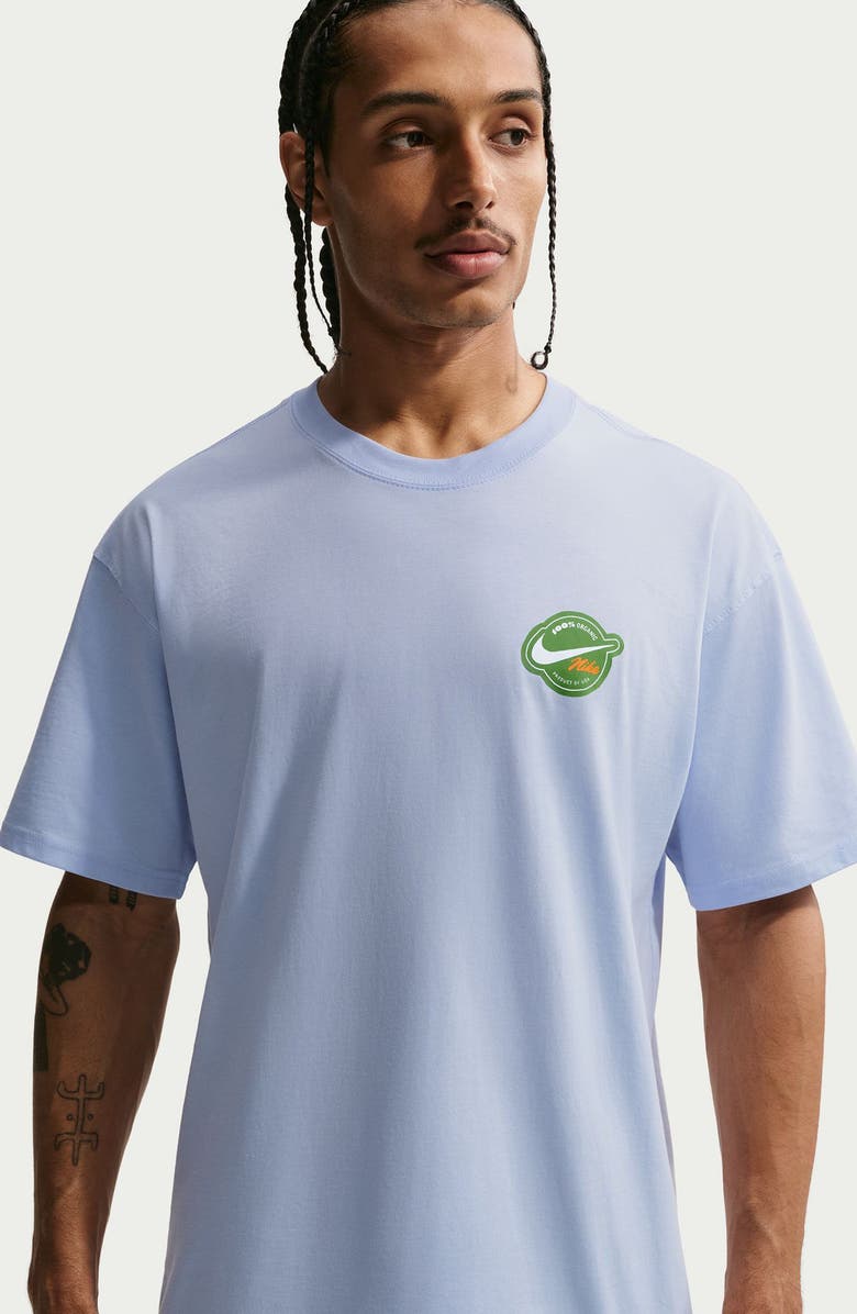 Nike Worth the Squeeze Cotton Graphic T-Shirt, Alternate, color, Hydrogen Blue