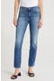 Mari Mid Rise Slim Straight Leg Jeans