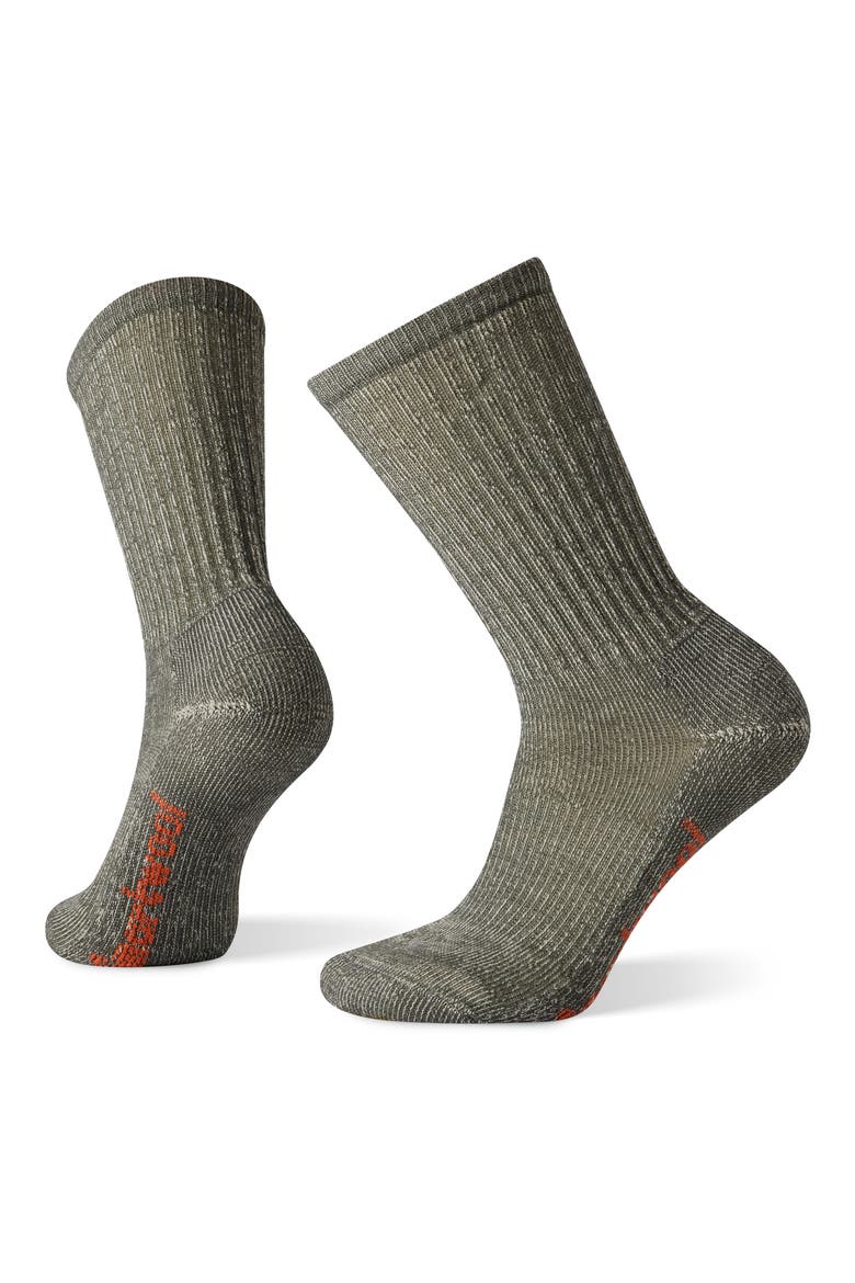 Hike Lite Cushioned Crew Socks, Main, color, MEDIUM GRAY