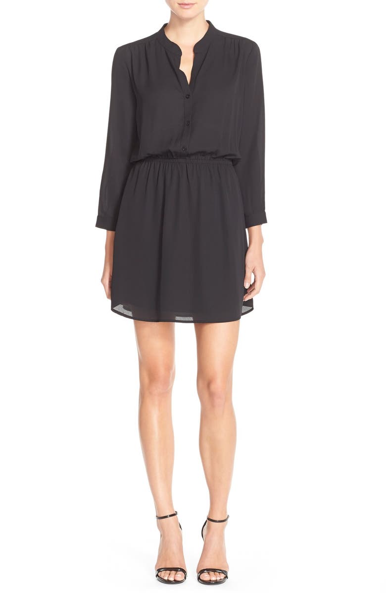 Charles Henry Crepe Shirtdress, Alternate, color,