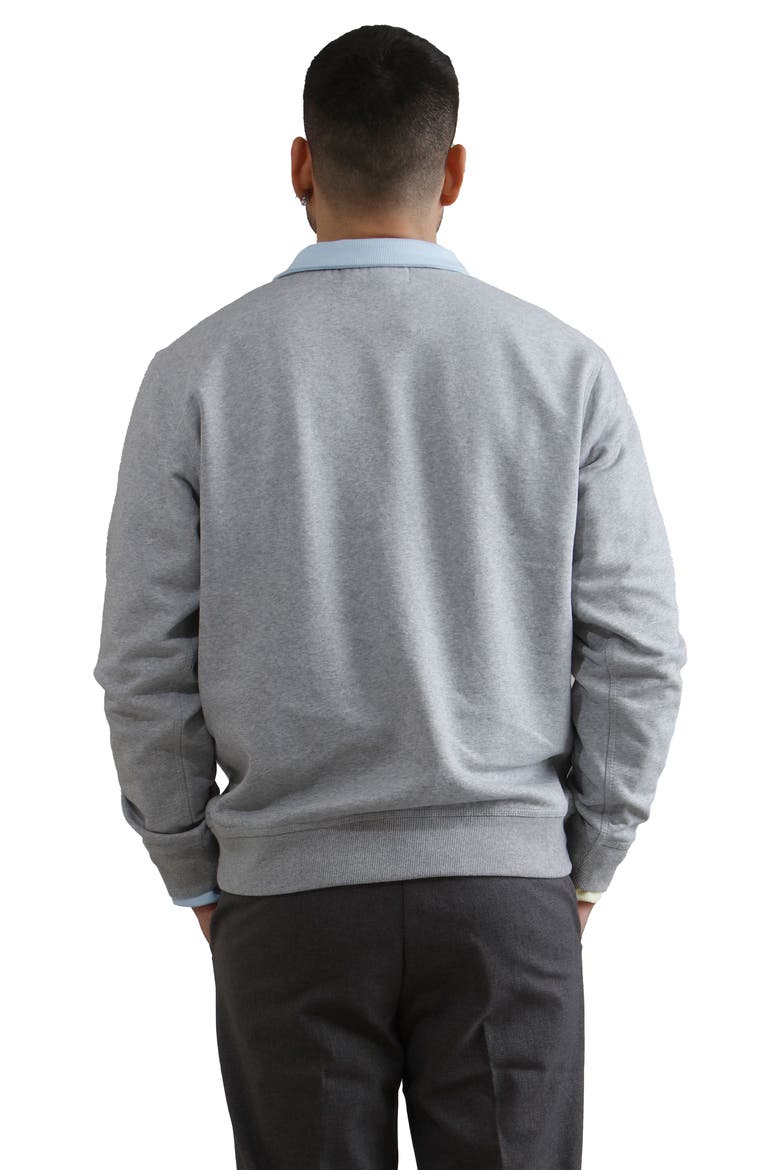 Preston Crew Neck Sweatshirt, Alternate, color, Grey