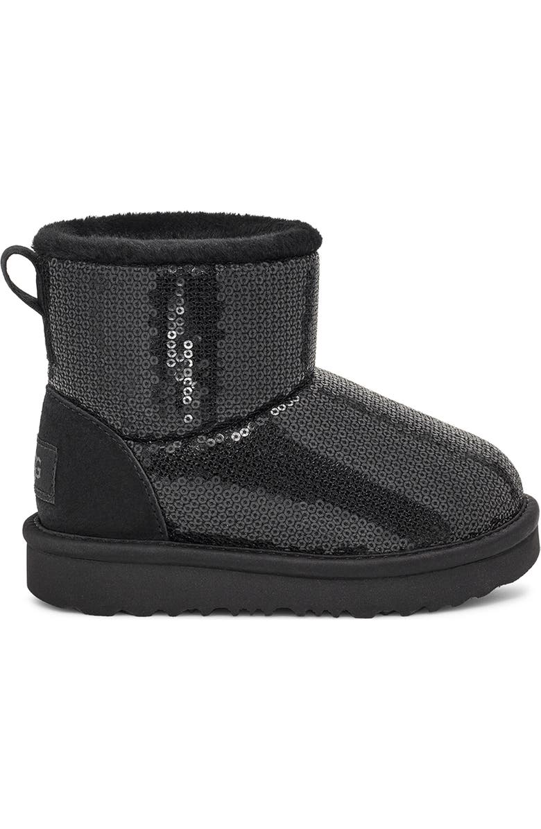 UGG<sup>®</sup> Kids' Classic Mini Sequin Boot, Alternate, color,
