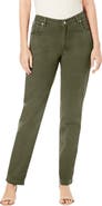 Jessica London Classic Cotton Denim Straight-Leg Jean