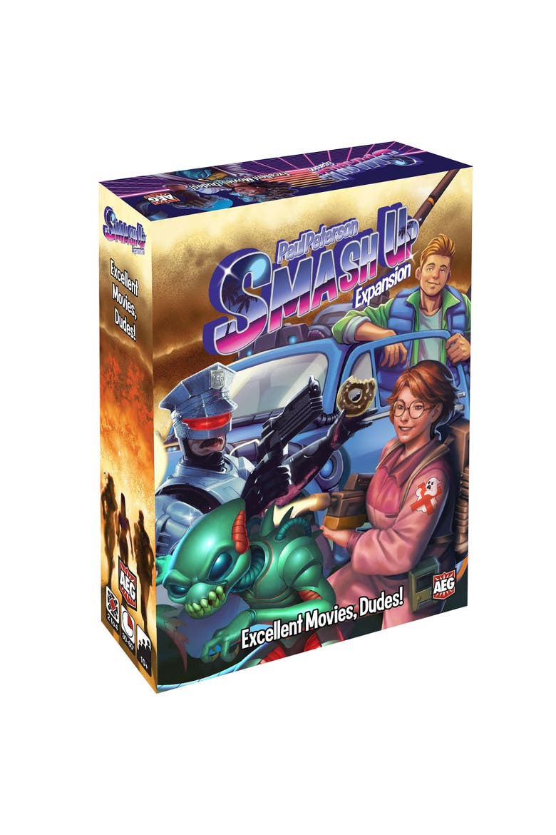 AEG Alderac Entertainment Group Smash Up Excellent Movies, Dudes! Expansion, Main, color, Multicolored