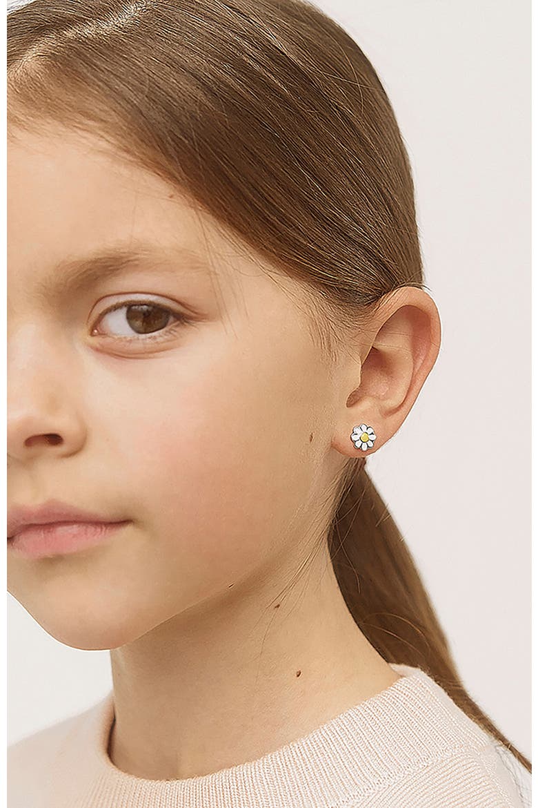 Delightful Daisy Earrings, Alternate, color, Yellow