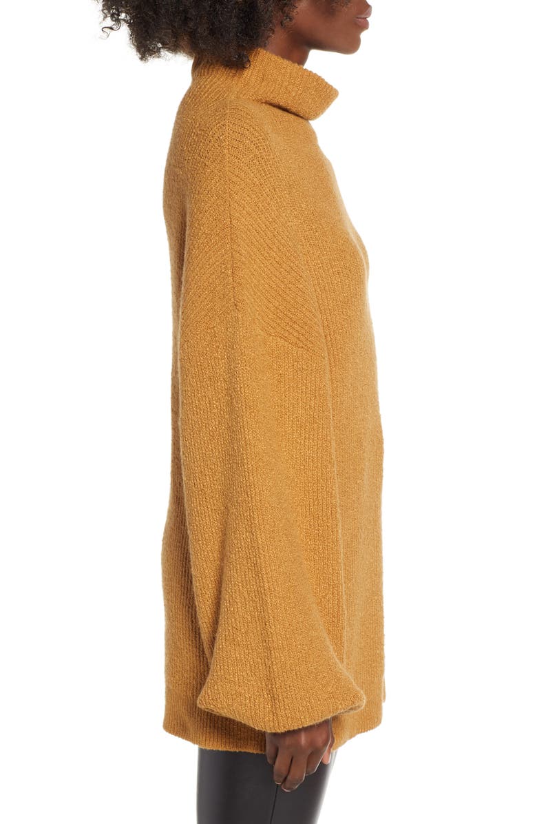 BP. Knit Funnel Neck Tunic, Alternate, color,