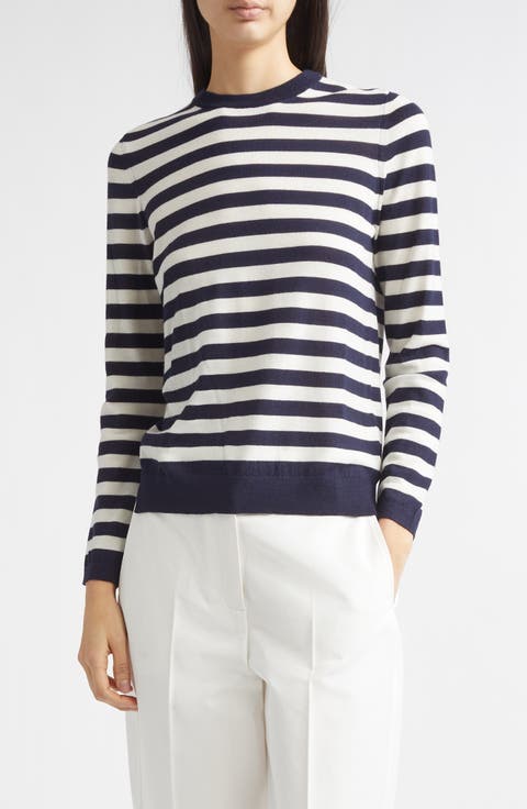 Greta Stripe Wool Sweater