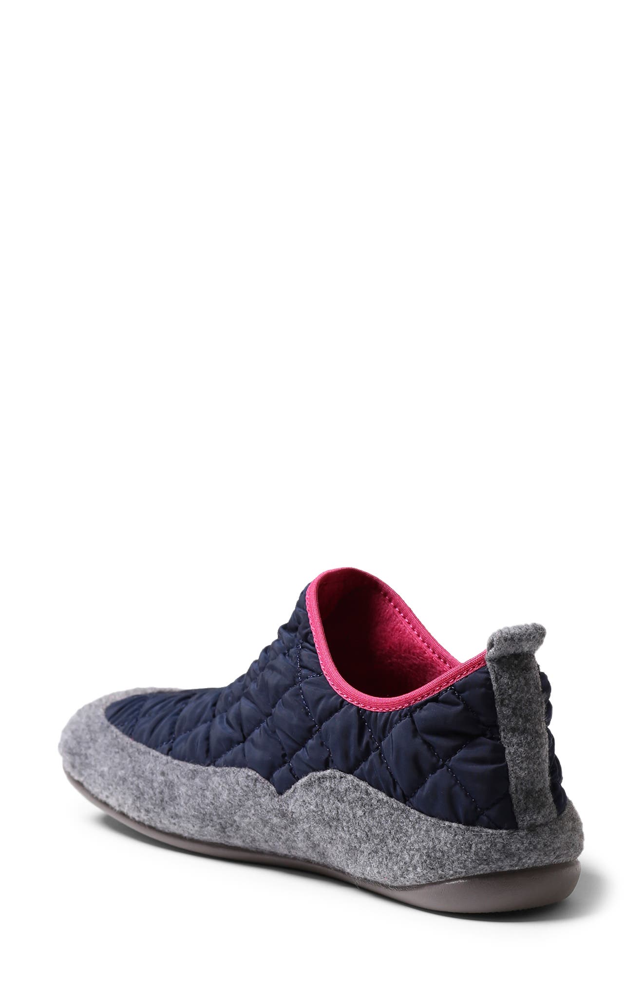 Toni Pons Mare Quilted Slipper, Alternate, color, Navy Wool