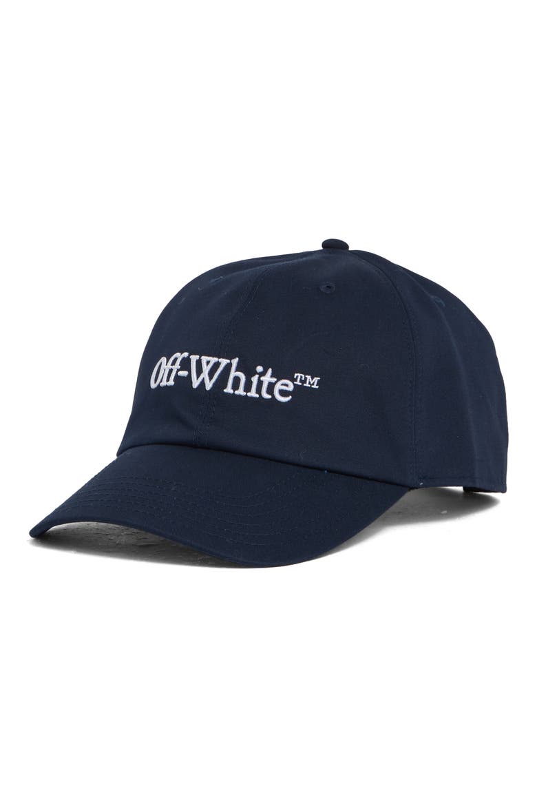Bookish Embroidered Curved Brim Baseball Cap, Main, color, NIGHT SKY