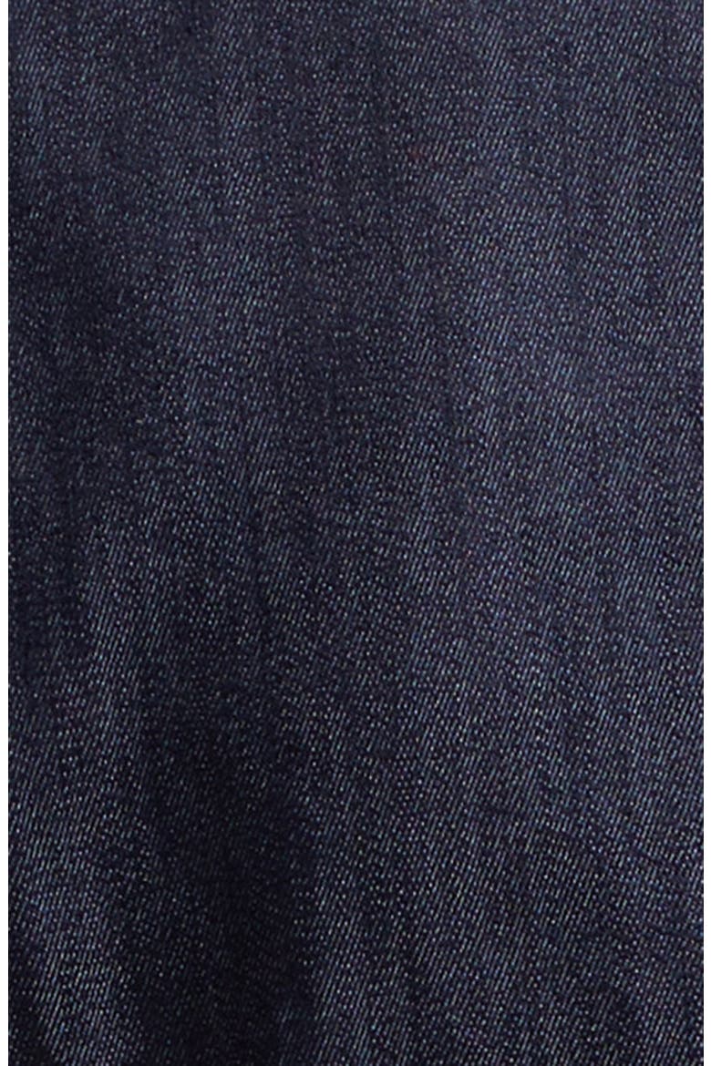 Irie Wrap Front Denim Jacket, Alternate, color, INDIGO