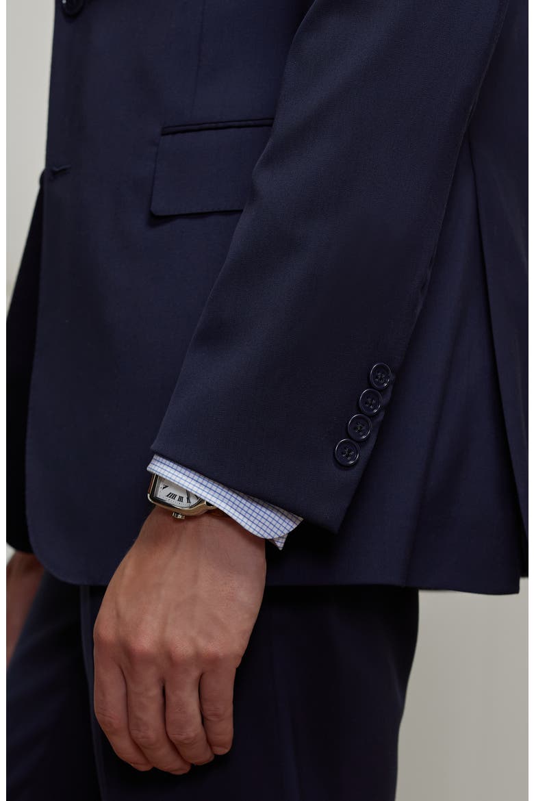 Gregory Hand Tailored Wool Serge Suit, Alternate, color, CLASSIC NAVY