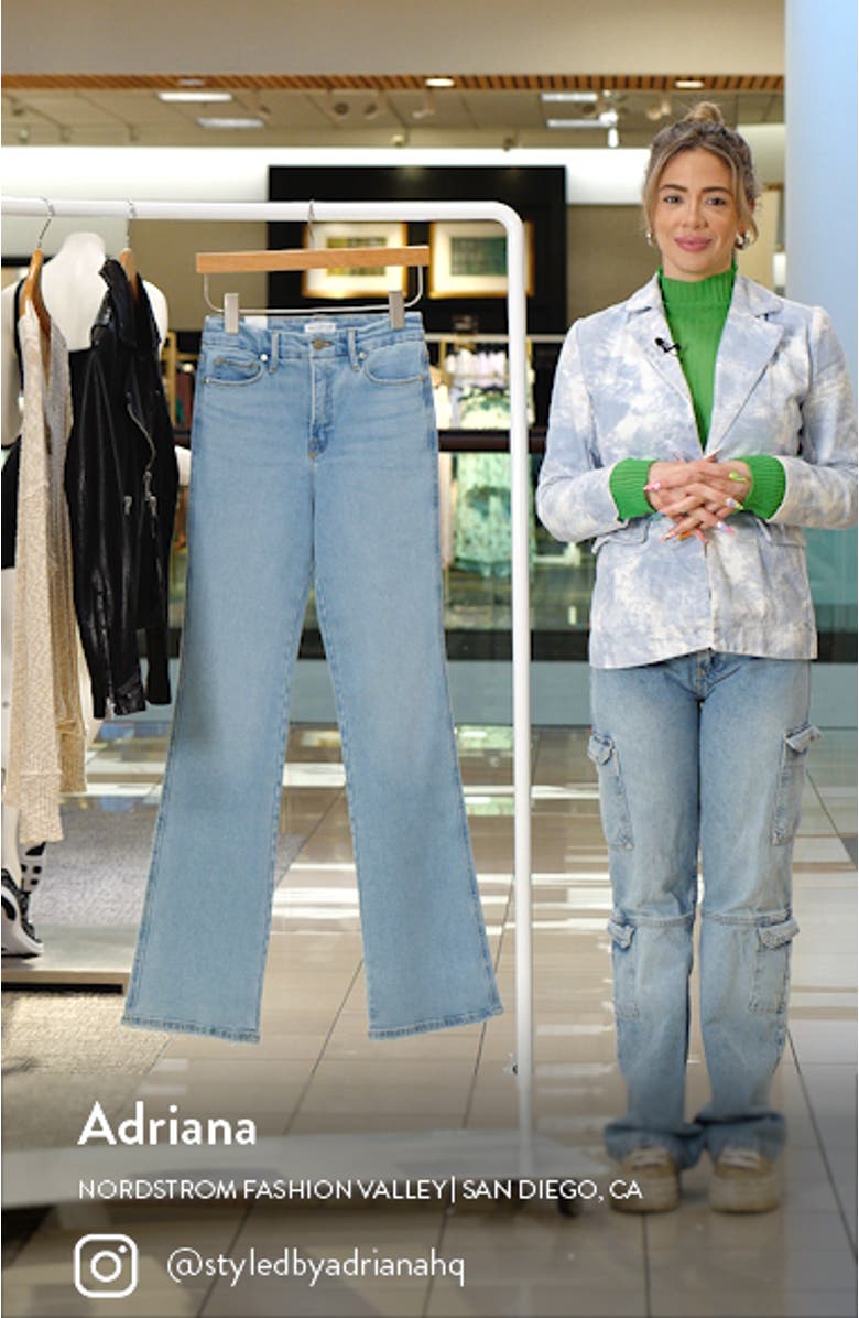 Good Curve High Waist Bootcut Jeans, sales video thumbnail