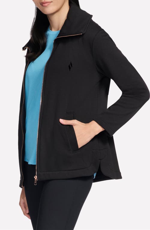 Skechers Go Snuggle™ Tunic Full Zip Jacket In Black