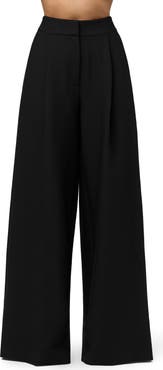 Naked Wardrobe Pleated Wide Leg Pants