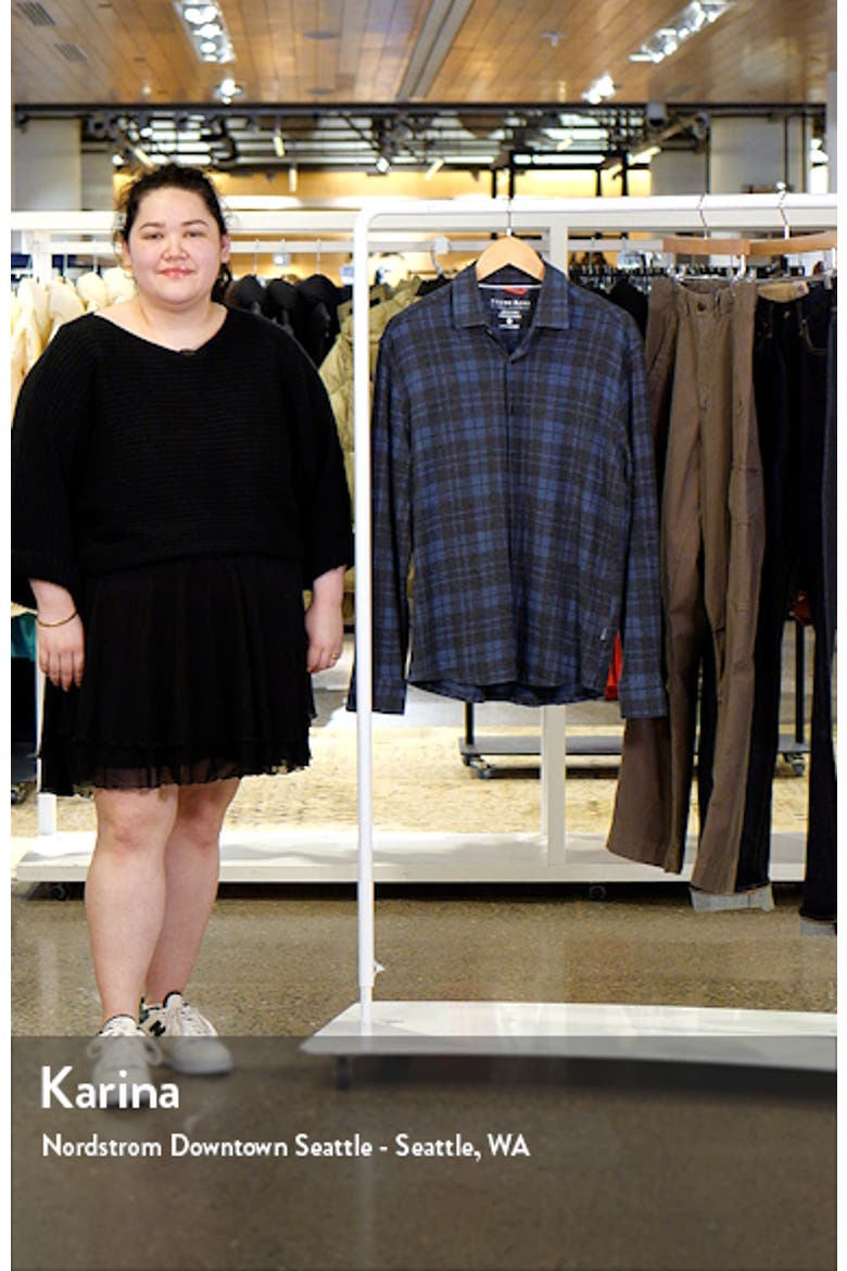 Lumberjack Plaid Wrinkle Resistant Tech Fleece Button-Up Shirt video