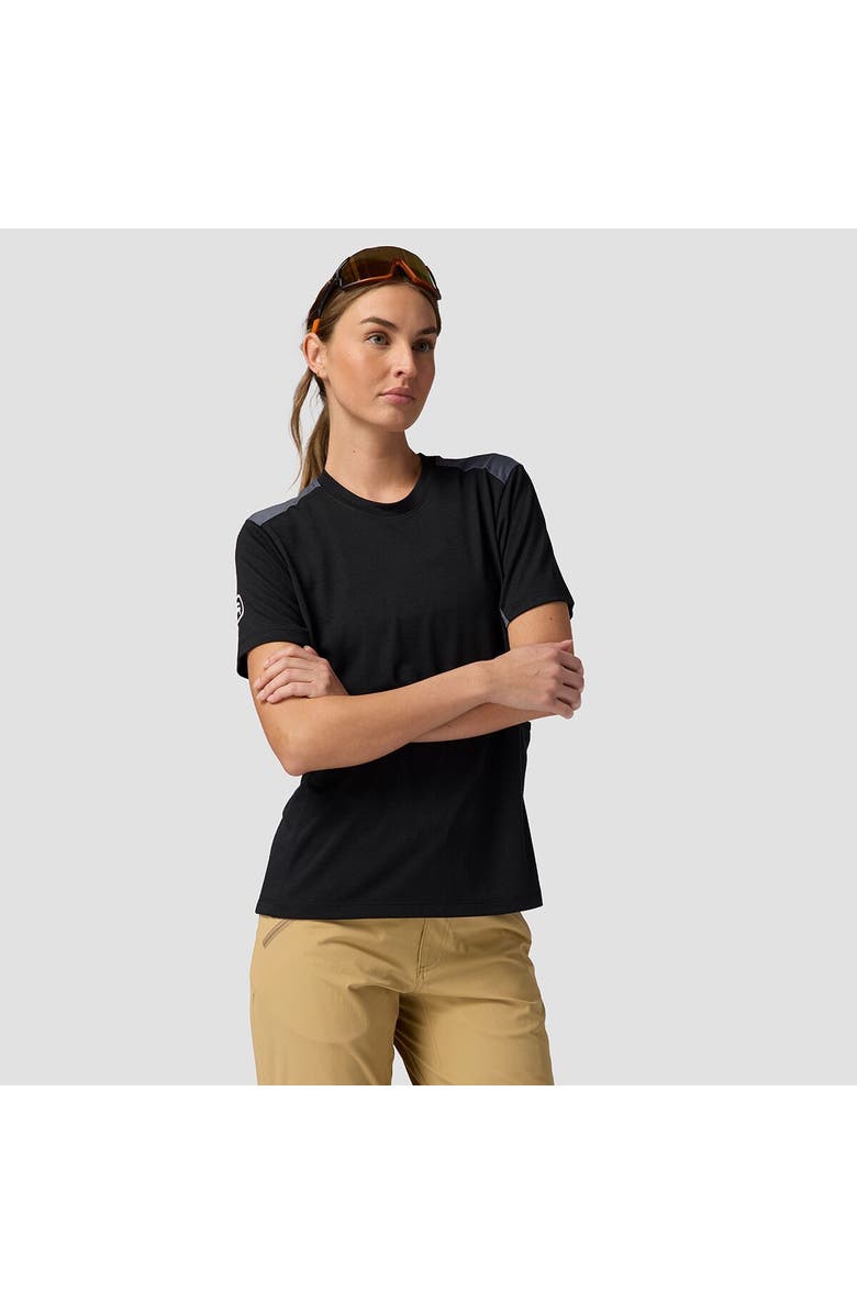 Backcountry Slickrock Drirelease Tech T-Shirt - Women's, Main, color, Black/Turbulence