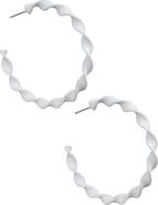 JARDIN Spiral Hoop Earrings