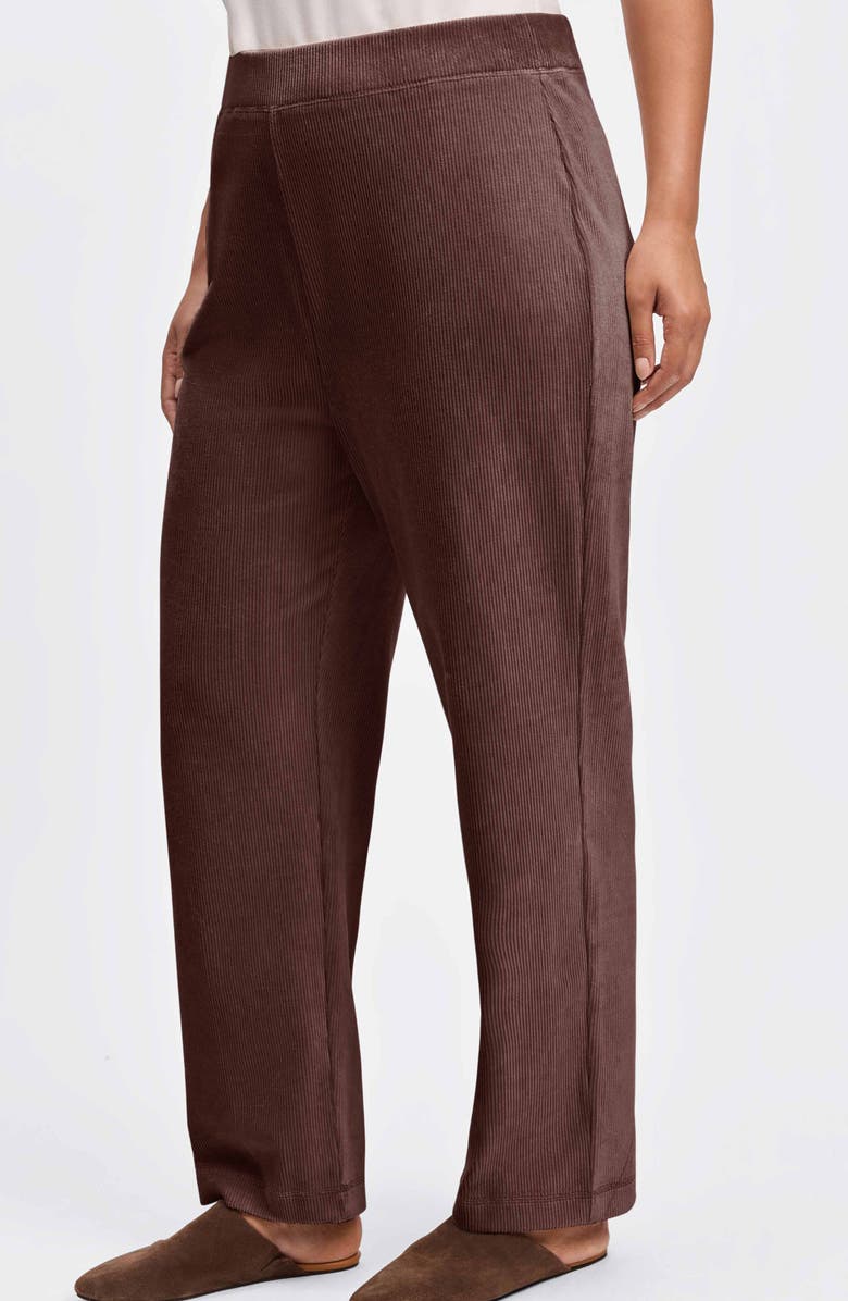 Foxcroft Caden Plush Corduroy Pants, Alternate, color, 