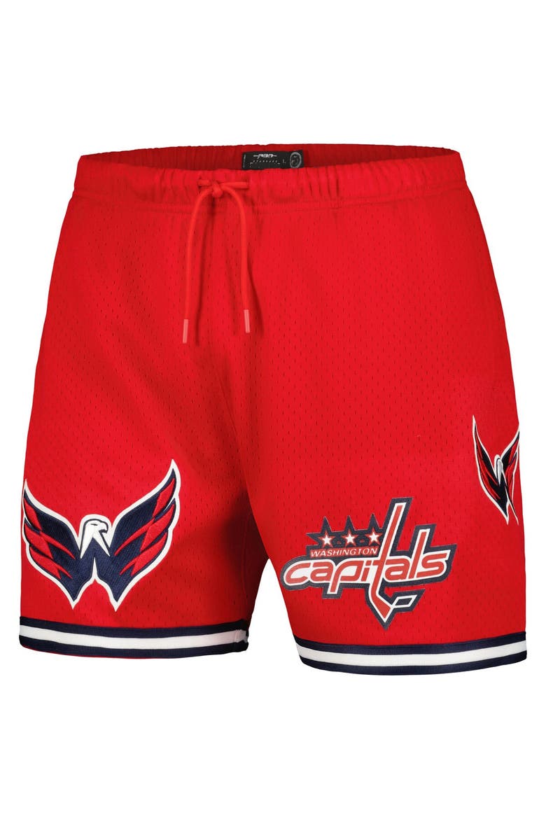 Men's Pro Standard Red Washington Capitals Classic Mesh Shorts, Alternate, color, Red