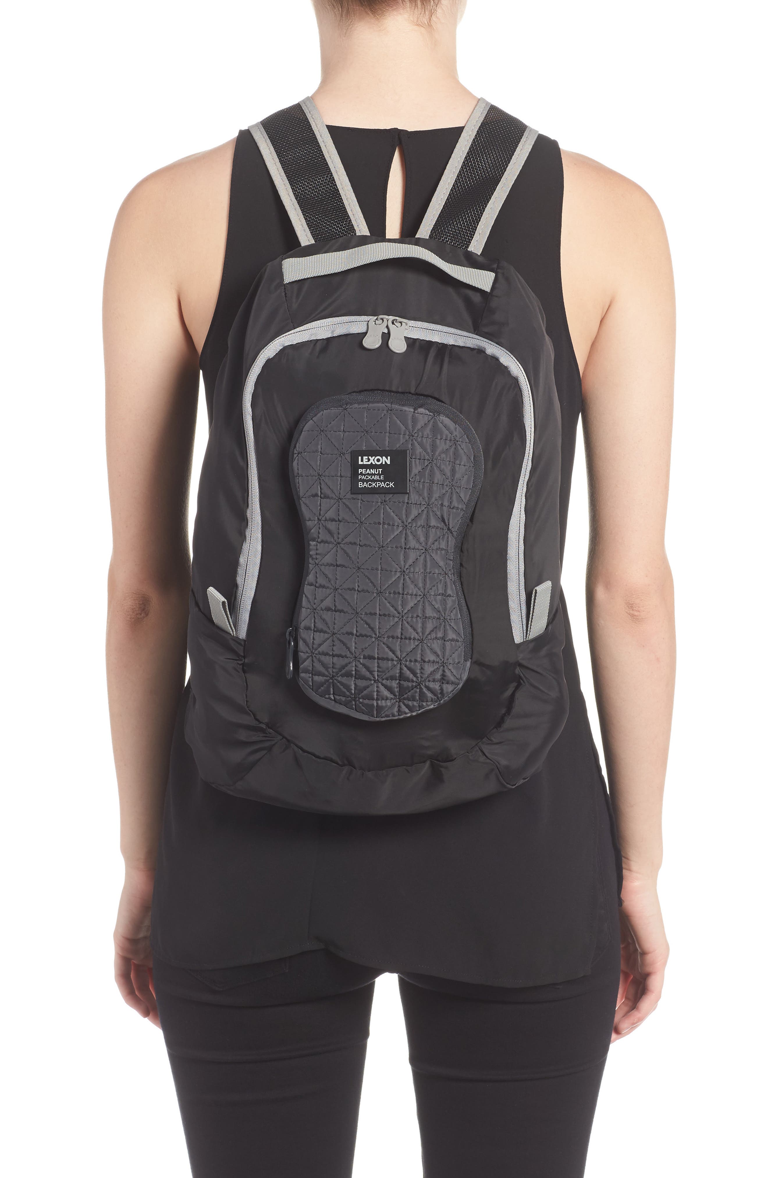 LEXON Packable Peanut Backpack, Alternate, color, 