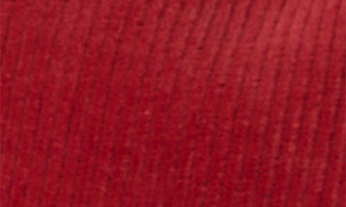 Brixton Inwood Corduroy Snapback Baseball Cap In Red