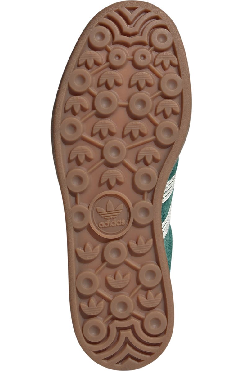 adidas Gazelle Bold Platform Sneaker, Alternate, color, Collegiate Green/White/ Gold