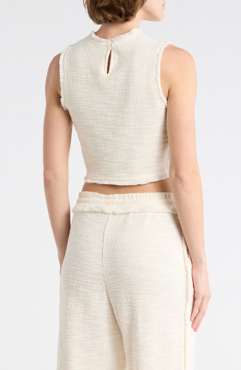 Habitual Fringe Trim Shell, Alternate, color, Natural