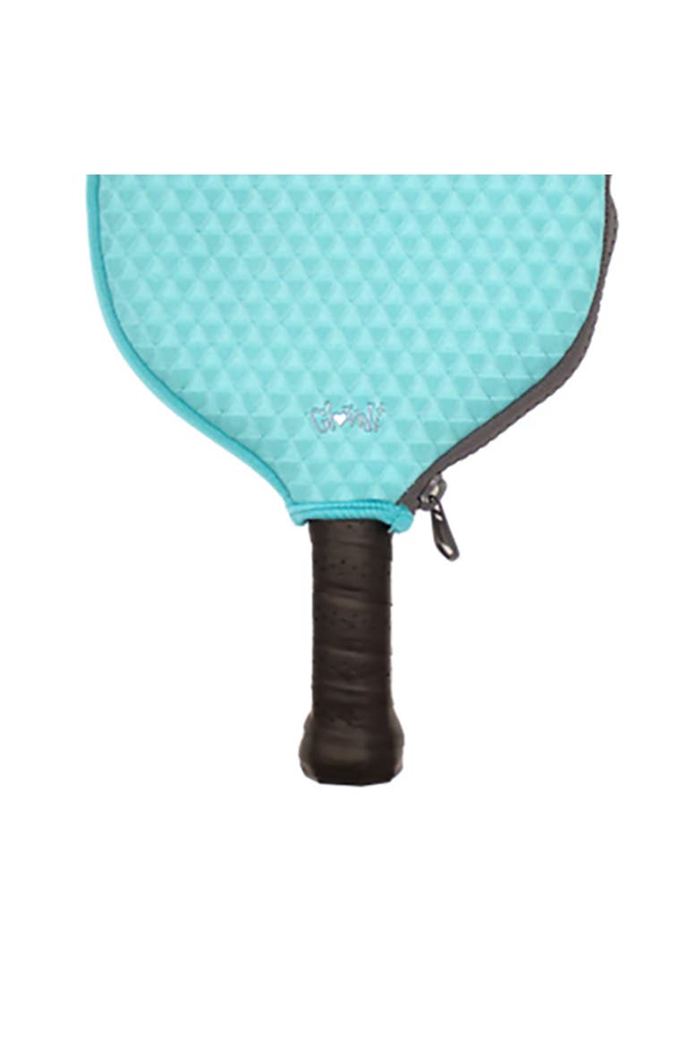 Neoprene Pickleball Paddle Cover, Alternate, color, Capri