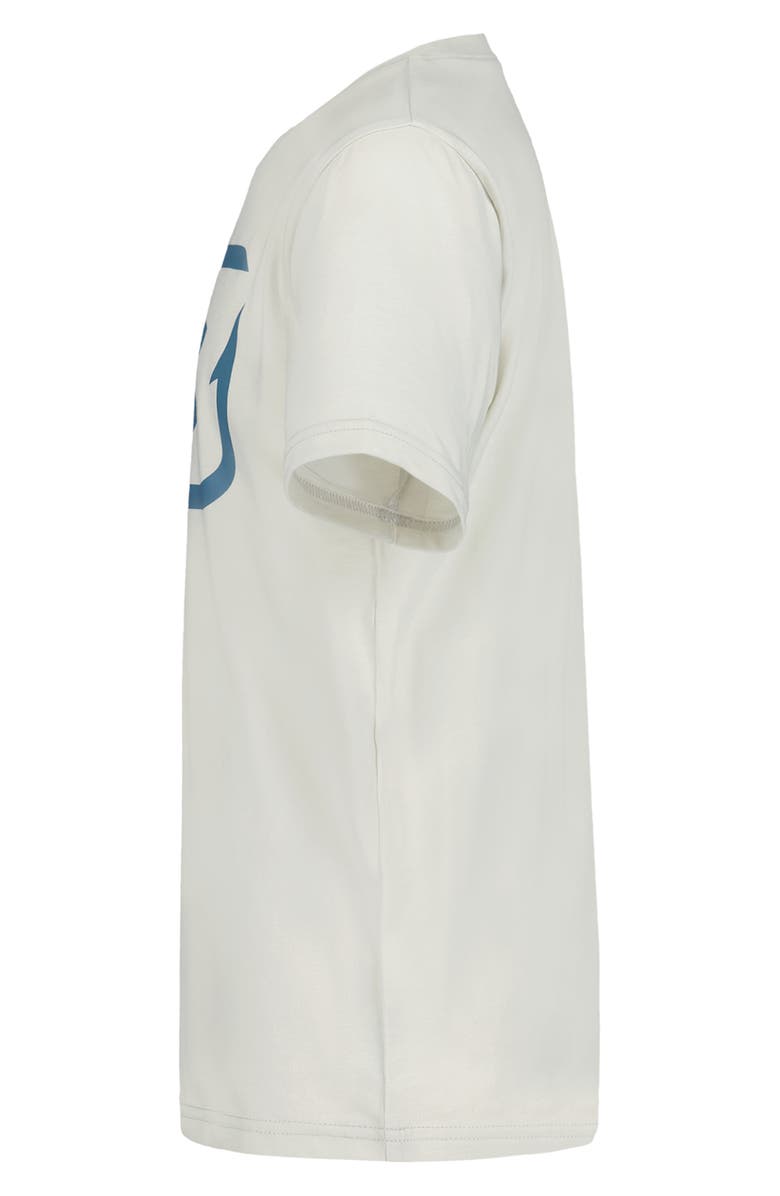 Under Armour Kids' UA Bark Fish Hooks Logo Performance Graphic T-Shirt, Alternate, color, Summit White