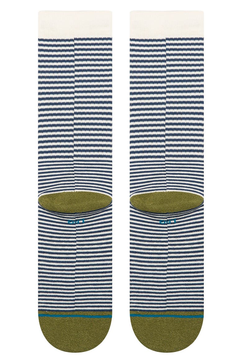 Mini Bar Crew Socks, Alternate, color, OLIVE