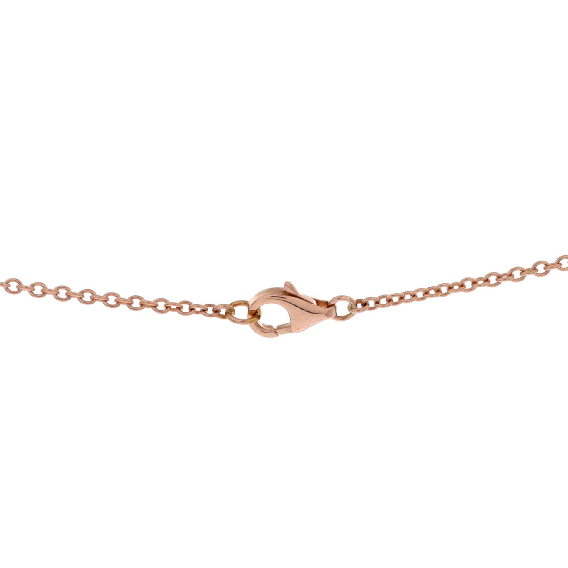 Love Interlocking Necklace 18K Rose Gold, Alternate, color, Metallic Gold