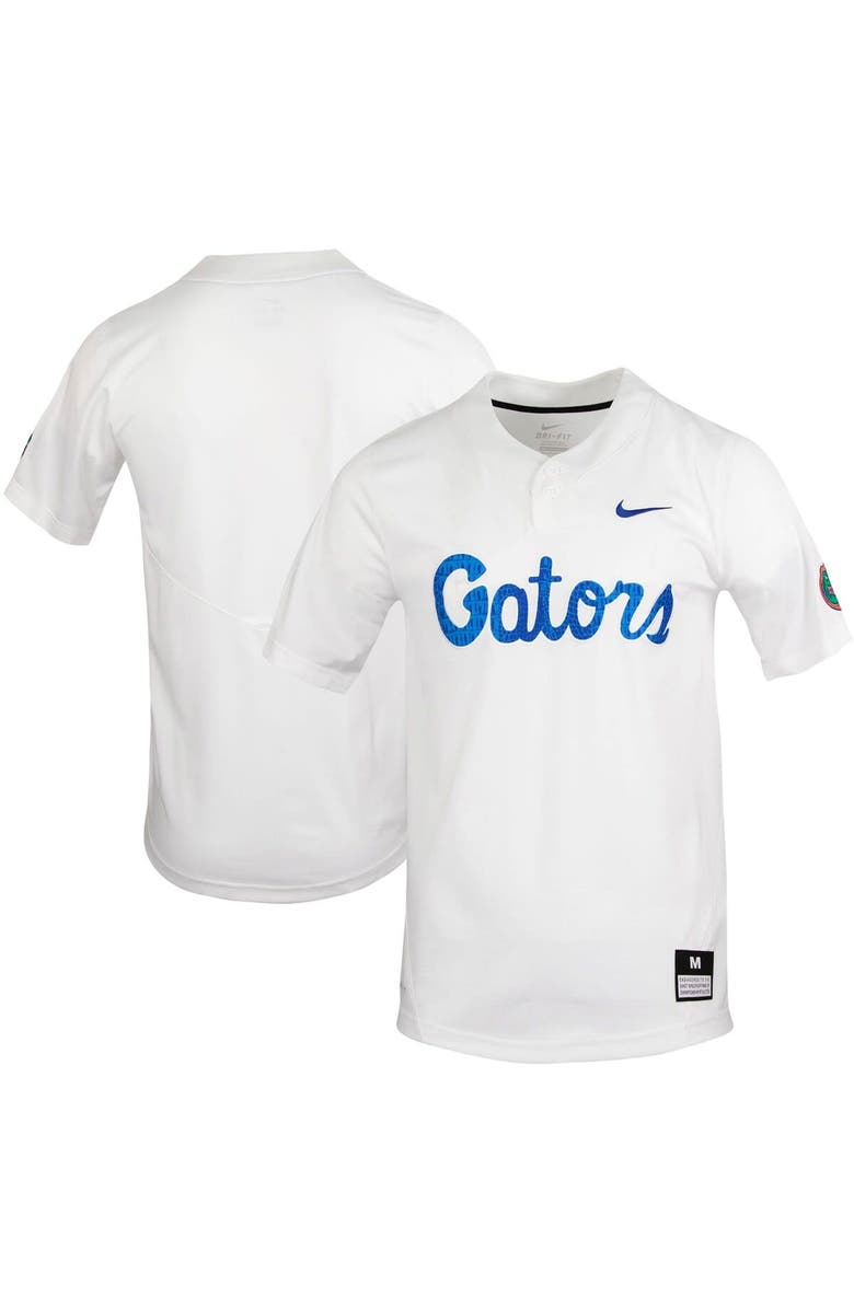 Nike Unisex Nike White Florida Gators Replica Softball Jersey, Alternate, color, White