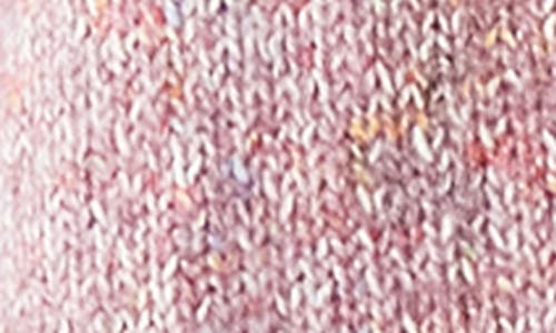 Lk Bennett Rosy Mélange Cotton Blend Cardigan In Pink