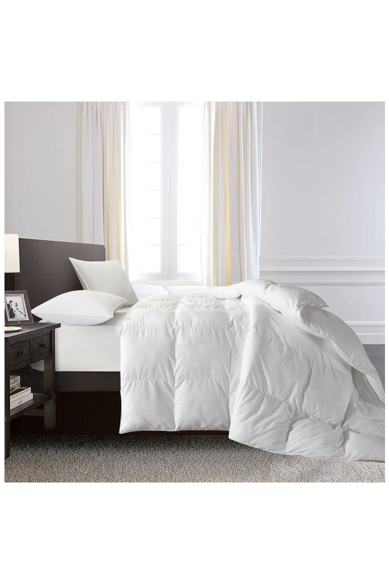Odis Down & Feather Pillow, Alternate, color, WHITE